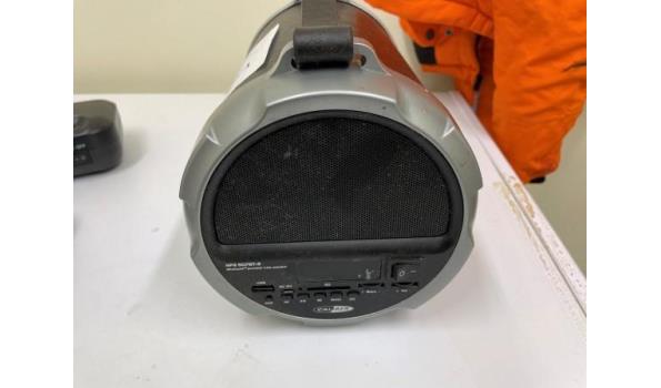 bluetooth speaker CALIBER, zonder kabels plus sealingapparaat en labelprinter DYMO (zonder afsluitdekseltje)